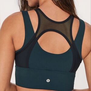 Lululemon Double Tap Bra II Sz‎ 8 In Submarine / Black EUC